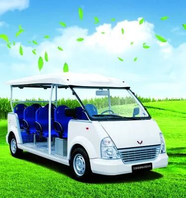 Road Battery Powered Classic Shuttle Enclosed Electric Sightseeing Car with CE SGS Certificate