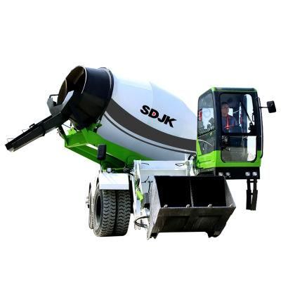 Jbc-65 6.5 Cubic Meters Rotary High-Capacity Concrete Mixer