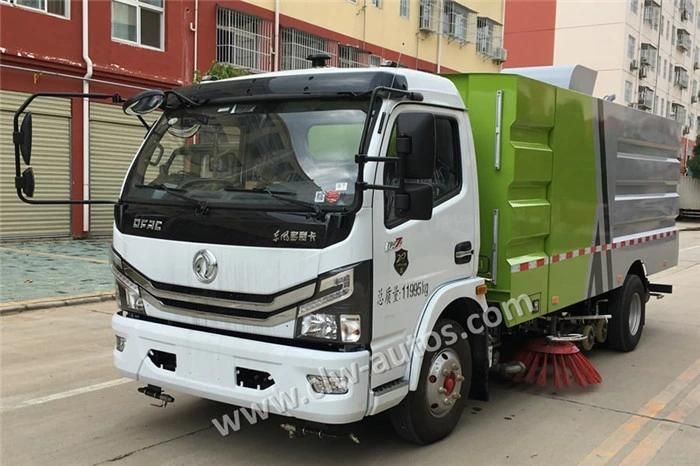 Dongfeng 9m3/9cbm/9000litres Road Sweeper Truck with 4m3 Water Tank 5m3 Garbage Tank