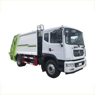 Medium Heavy Duty 4X2 10cbm Garbage Truck 3950mm Wheelbase Diesel Engine Rubbish Lorry