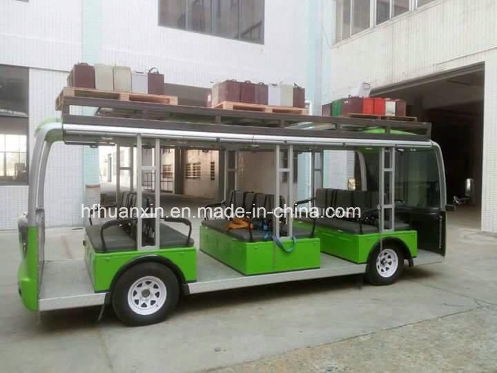 72V, 7.5kw AC System, 14 Seater Sightseeing Car