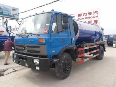 Dongfeng Sewage Suction with High Pressure Cleaning Truck