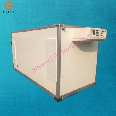 Bueno Brand Enclosed Refrigerator Insulation Truck Body for Vegetables