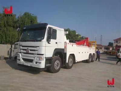 Sinotruk 8X4 60 Tons 371HP Wrecker Towing Truck