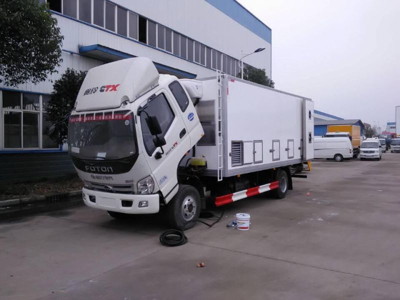 Foton Small 10 Tons Refrigerator Truck for Live Baby Chicken
