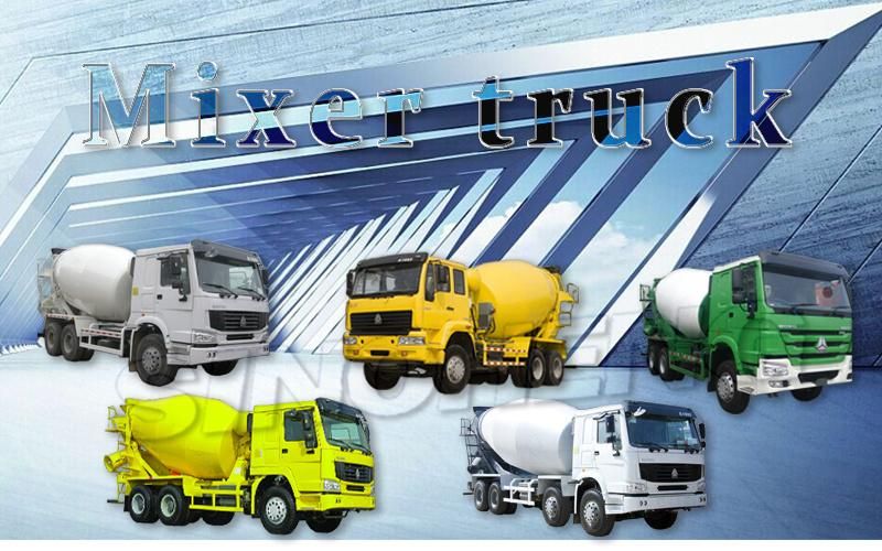 HOWO A7 Mixer Truck 10 Cubic Meter 6*4 Concrete Mixer Truck