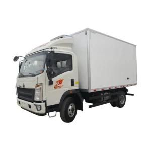 HOWO Refrigeration Vehicle for Sale Small Refrigerator Unit Truck Frozen with Cooling Units