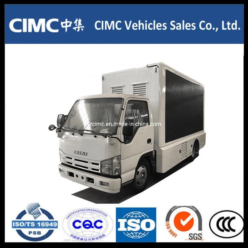 Isuzu 100p Nkr Npr 4kh1 LED Screen Truck for Sales Promotion