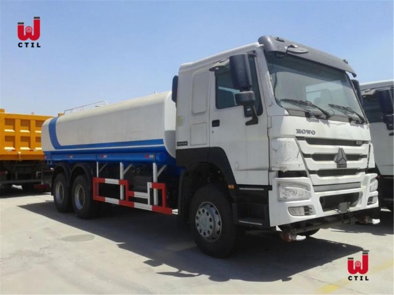 Sinotruk HOWO 20 Cbm Water Tanker Truck Water Sprinkler Truck for Sale