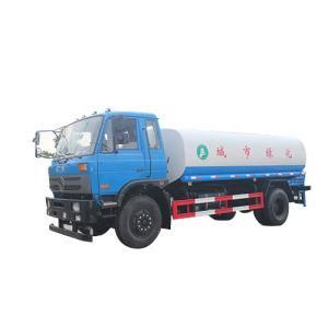8cbm Dongfeng Euro 3 Selft Suction Water Tank Sprinkler Truck
