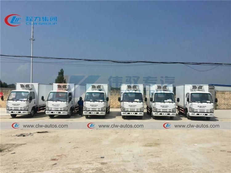 4tons 23 Cubic Meters Thermo King Refrigerated Van Truck