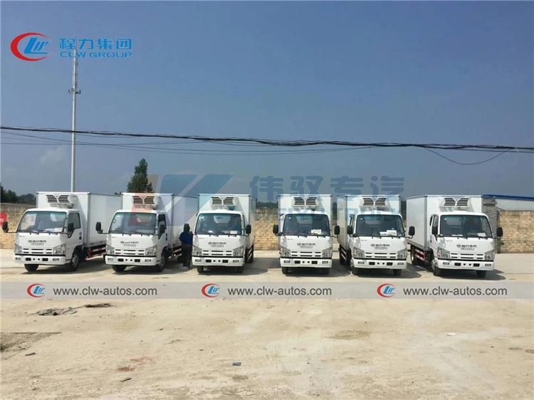 4tons 23 Cubic Meters Thermo King Refrigerated Van Truck