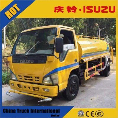 Isuzu Npr 600p 4*2 120HP Water Tank Truck Vehicle