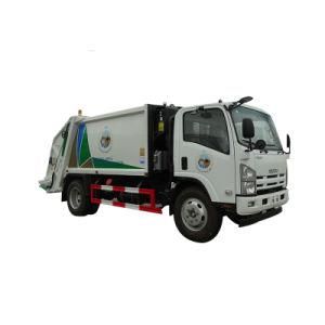 Isuzu 700p Garbage Trucks 6m3 Trash Compactor Truck