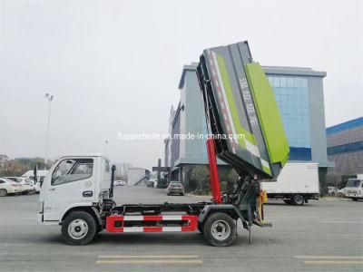DFAC New Model 5m3 5cbm 5 Ton 5 Cubic Meters Leak Free Garbage Truck