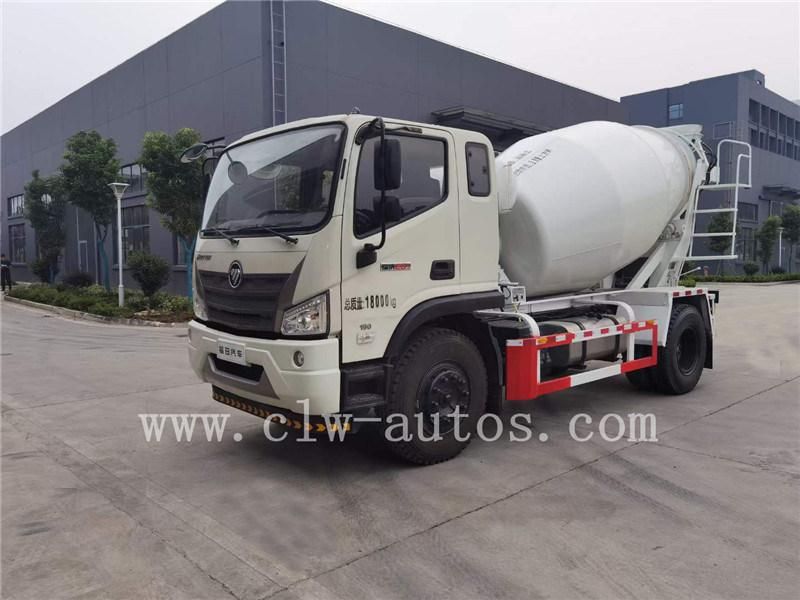 Foton Rowor 5.5cbm Concrete Mixer Cement Mixer Drum Truck