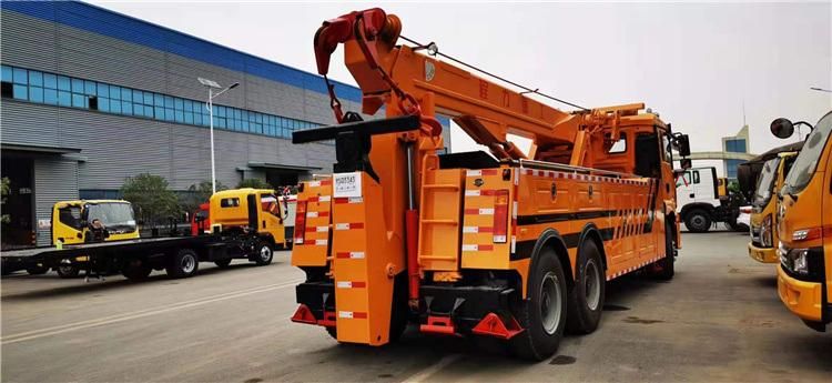 25-30 Ton Shacman 360 Degree Rotator Recovery Truck for Sale