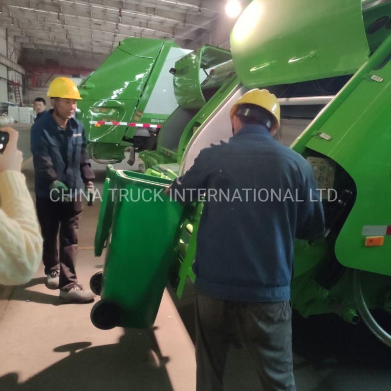 China Truck International Sinotruk HOWO 4X2 266HP 12cbm Garbage Compactor Truck