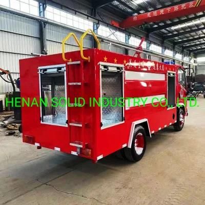 Battery Powered 2 Seats Electric Fire Fighting Truck