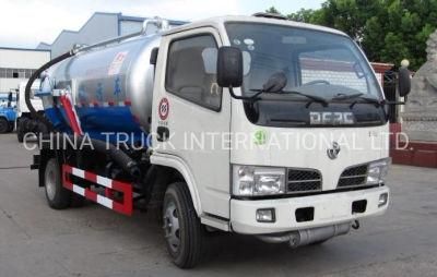 4*2 5000L Dongfeng Sewage Suction Tanker with High Pressure