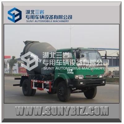Dongfeng 4X2 4m3 Concrete Mixer Truck