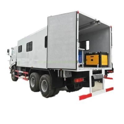 Customizied Hongyan Mobile Workshop 10 Wheelers 6X4 Lubrication Truck