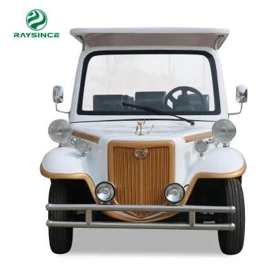 4 Wheel Electric Vintage Car 12 Seats Electric Classic Car for Sale