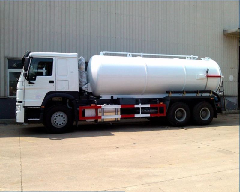 Sinotruk HOWO 6X4 Vacuum Sewage Truck 12000L Sewage Suction Truck