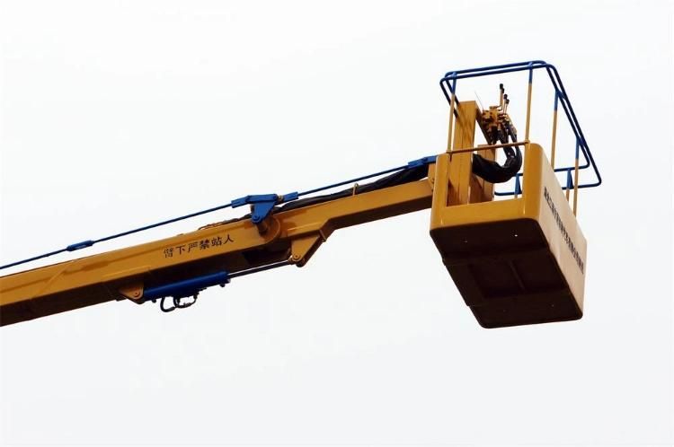 24m High Altitude Operation Aerial Platform Truck in 24metes Bucket Manlift Truck with Bucket Insulation Overhead Working