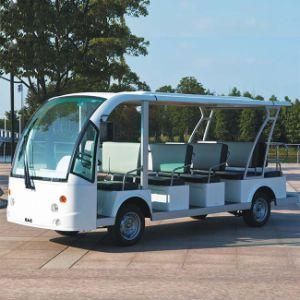 CE Approve 14 Seat Electric Airport Passenger Shuttle Bus (DN-14)