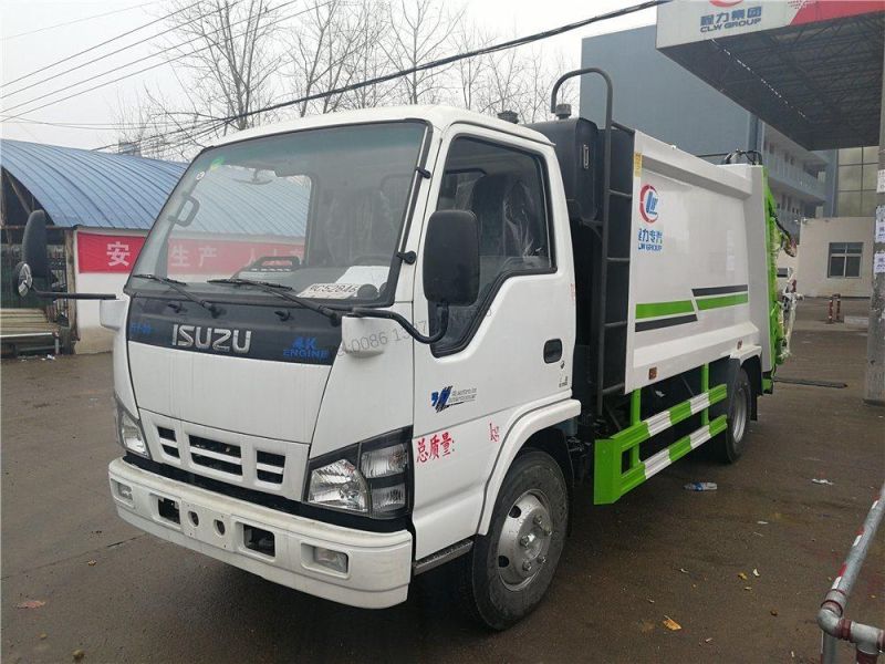 I Suzu 600p Compactor Garbage Truck 5tons 6tons