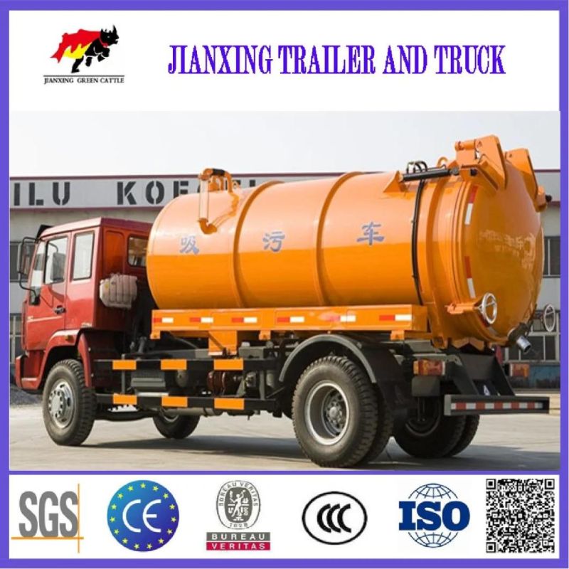 Dongfeng 6X4 10wheel Sewage Suction Truck 18cbm