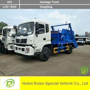 10m3 Swing Arm Garbage Truck for Asia