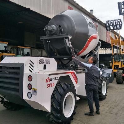Self Loading Concrete Mixer Vehical Construction Engineering Truck