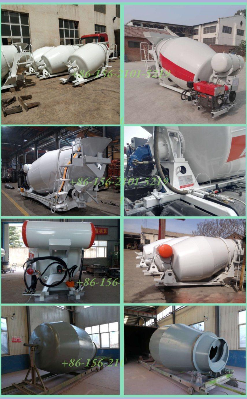 Bueno Brand 12cbm Material Cement Concrete Mixer Drum for Volvo Renault Concrete Mixer Truck Chassis