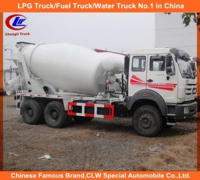 North Benz 10cbm Concrete Transit Mixer for Cement Mobile Mixer