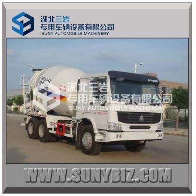 HOWO 4X2 5m3 Concrete Mixer Truck