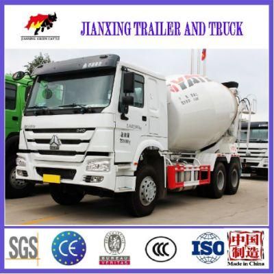 Diesel Sinotruk HOWO 12m3 10 Wheel Concrete Transport Mixer Truck for Sale
