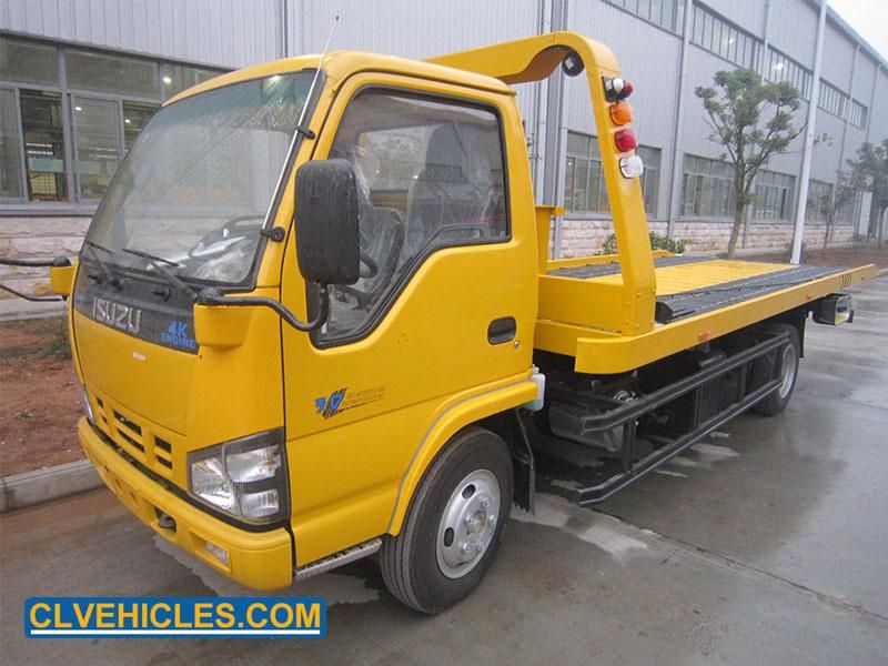 Isuzu 4ton 6 Wheelers Under Lift Wrecker Tow Truck