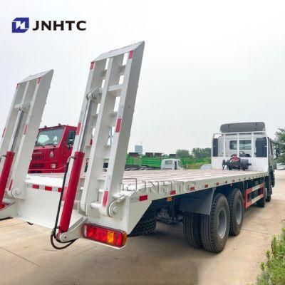 HOWO Flatbed Wrecker Truck with Winch and Lift Head