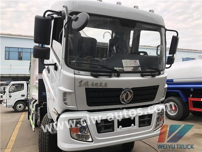 Dongfeng 4X2 10 Cubic Meters 8tons 8t 10cbm Compactor Garbage Refuse Vehicle Compression Refuse Truck for Sale