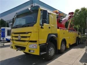 360 Rotation 60-80 Tons HOWO Road Wrecker Truck Tow Truck Manufacture