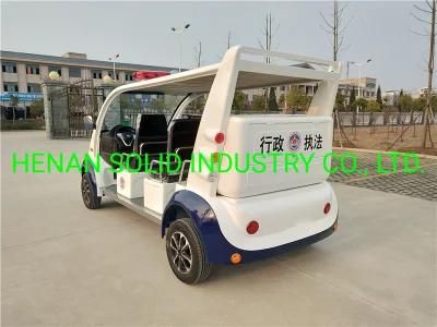 4 Seats Park Playground Electric Security Patrol Car