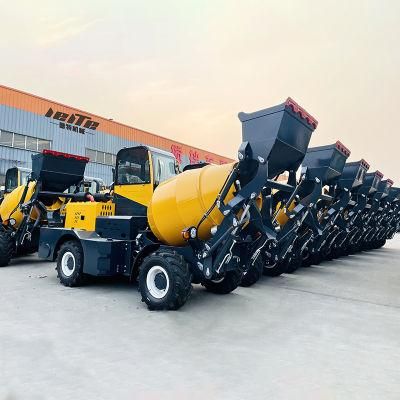 Self-Loading Concrete Mixer, Automatic Feeding Tank Agitator Mixer, Dumper Concrete Mixer Can Make The Working Efficiency Higher