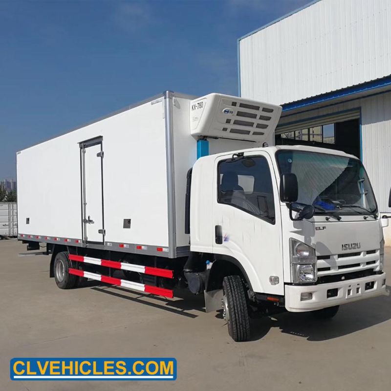 Manufacturer Isuzu Chassis 7m Refrigerated Van Box Truck