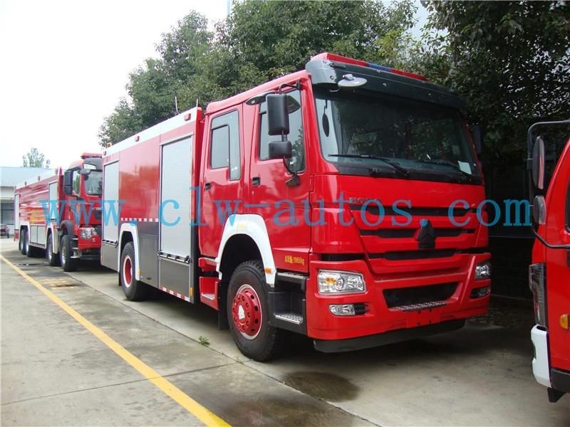 Sinotruk HOWO 4X2 5cbm 5000liters Water Tank Fire Fighting Truck Fire Rescue Truck Fire Engine Truck