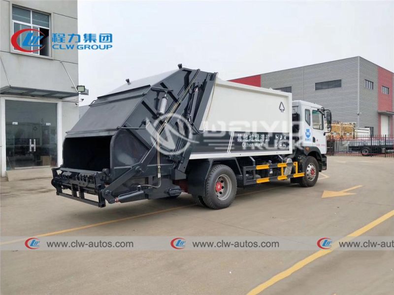 16-18cbm Compactor Garbage Truck Trash Removal Dump Truck for Sanitation