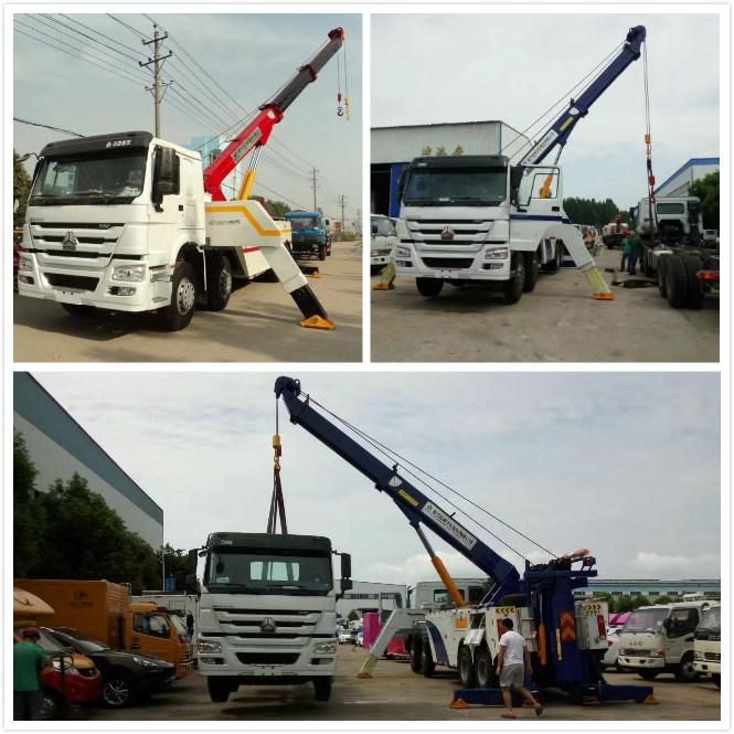 HOWO 30t 40000kg Heavy Duty Recovery Vehicle Tow Truck Rotator