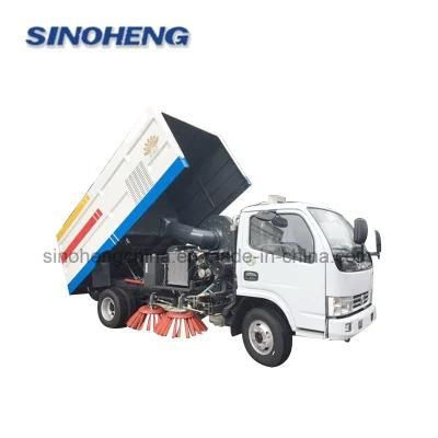 Dongfeng Vacuum Road Sweeper with Sweeper and Washer Truck for Sale