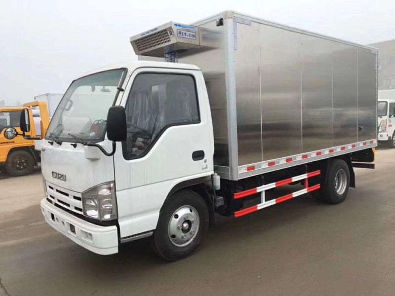 Japan Good Quality 3 Tons 4tons Mini Body Ice Cream I Suzu 12V Refrigerator for Truck